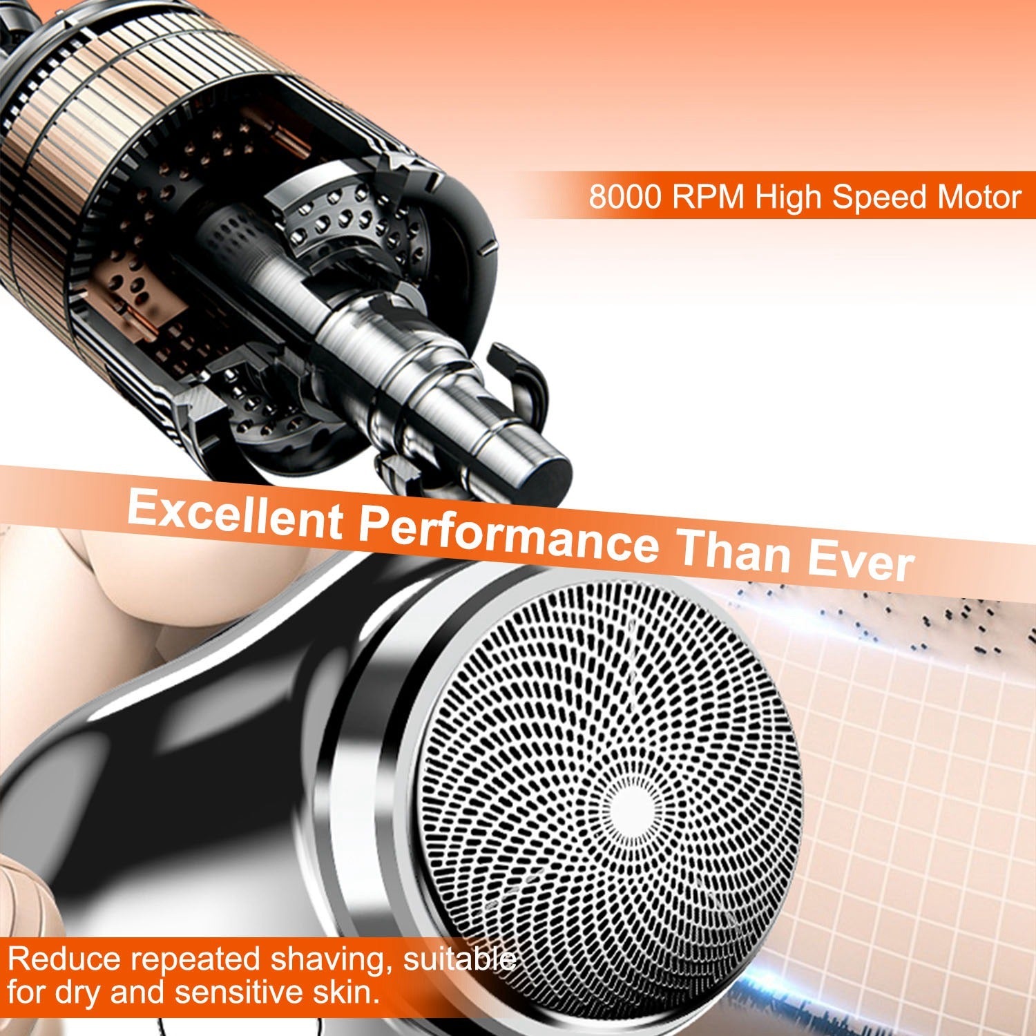 1 Set Electric Razor For Men Mini Shaver Portable Pocket Size Shaver USB Rechargeable Dry Usage For Home Travel Office